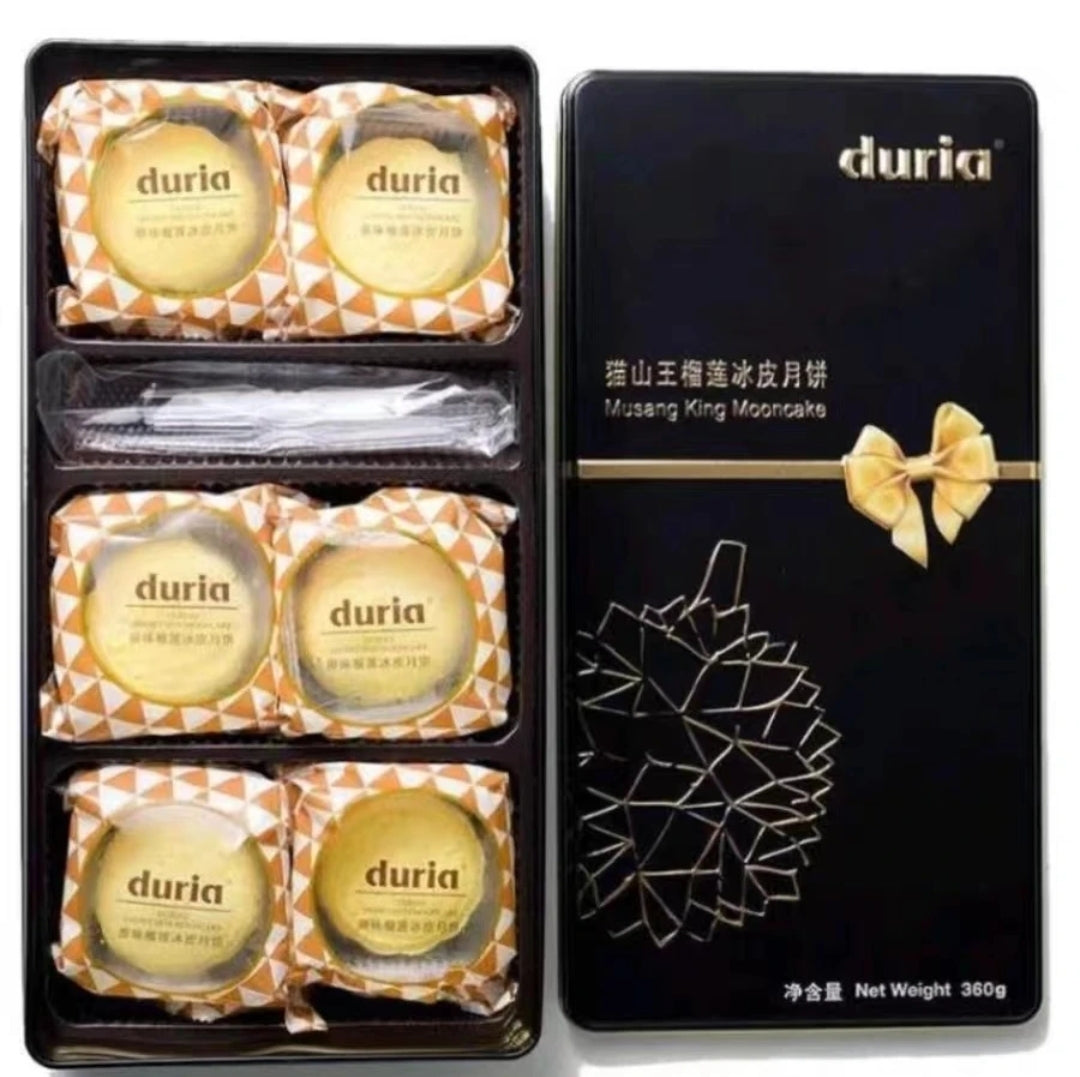 Duria's Signature Musang King Snowy Skin Mooncake