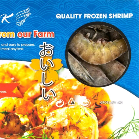Live Frozen Vannamei Shrimps