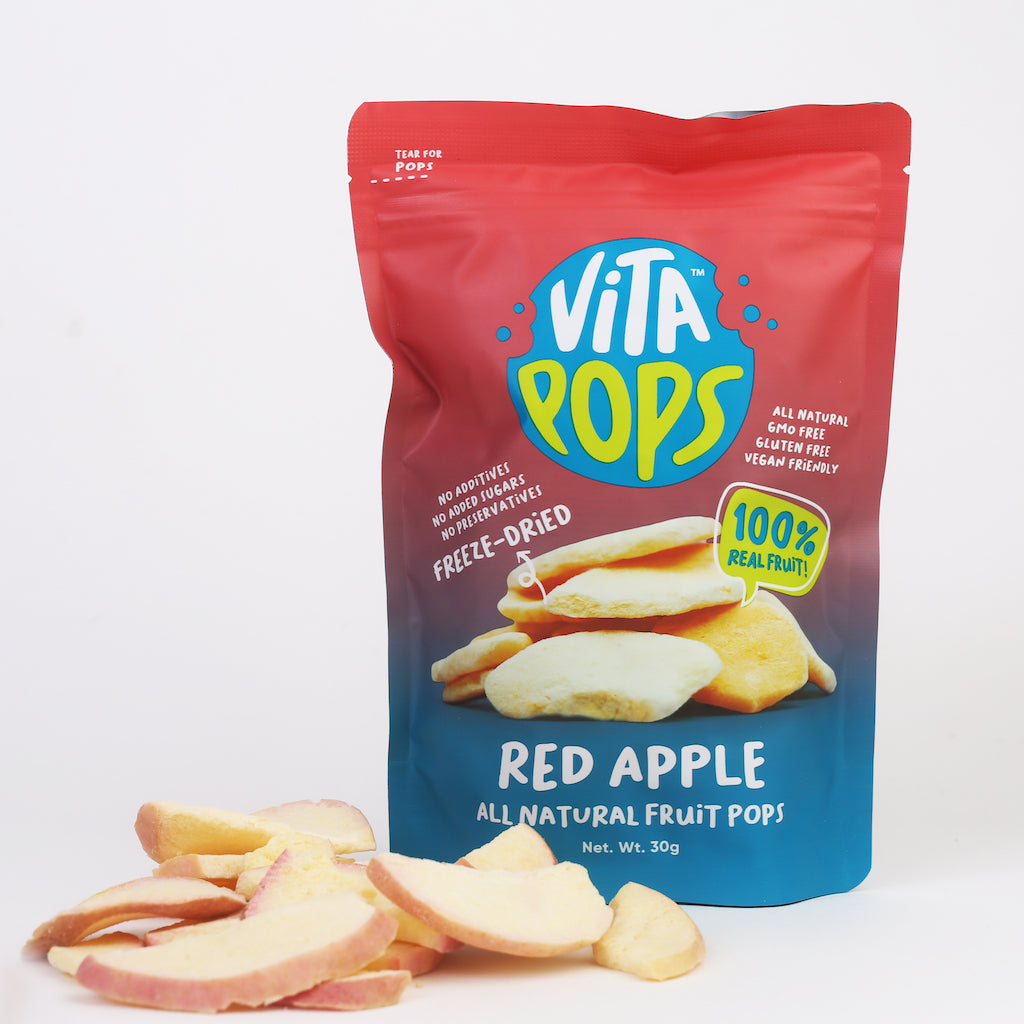 Vita Pops Freeze Dried Healthy Snacks (100% All Natural Real Fruits & Vegetables)