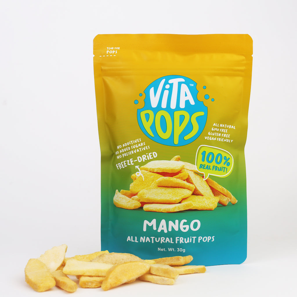 Vita Pops Freeze Dried Healthy Snacks (100% All Natural Real Fruits & Vegetables)