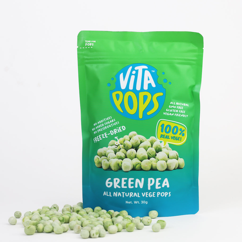 Vita Pops Freeze Dried Healthy Snacks (100% All Natural Real Fruits & Vegetables)