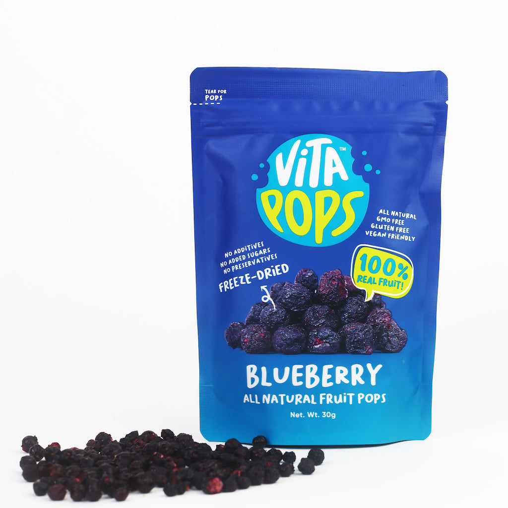 Vita Pops Freeze Dried Healthy Snacks (100% All Natural Real Fruits & Vegetables)