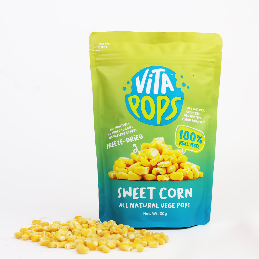 Vita Pops Freeze Dried Healthy Snacks (100% All Natural Real Fruits & Vegetables)