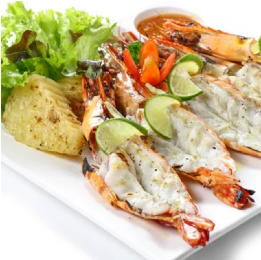 Live Frozen Raw Tiger Prawn