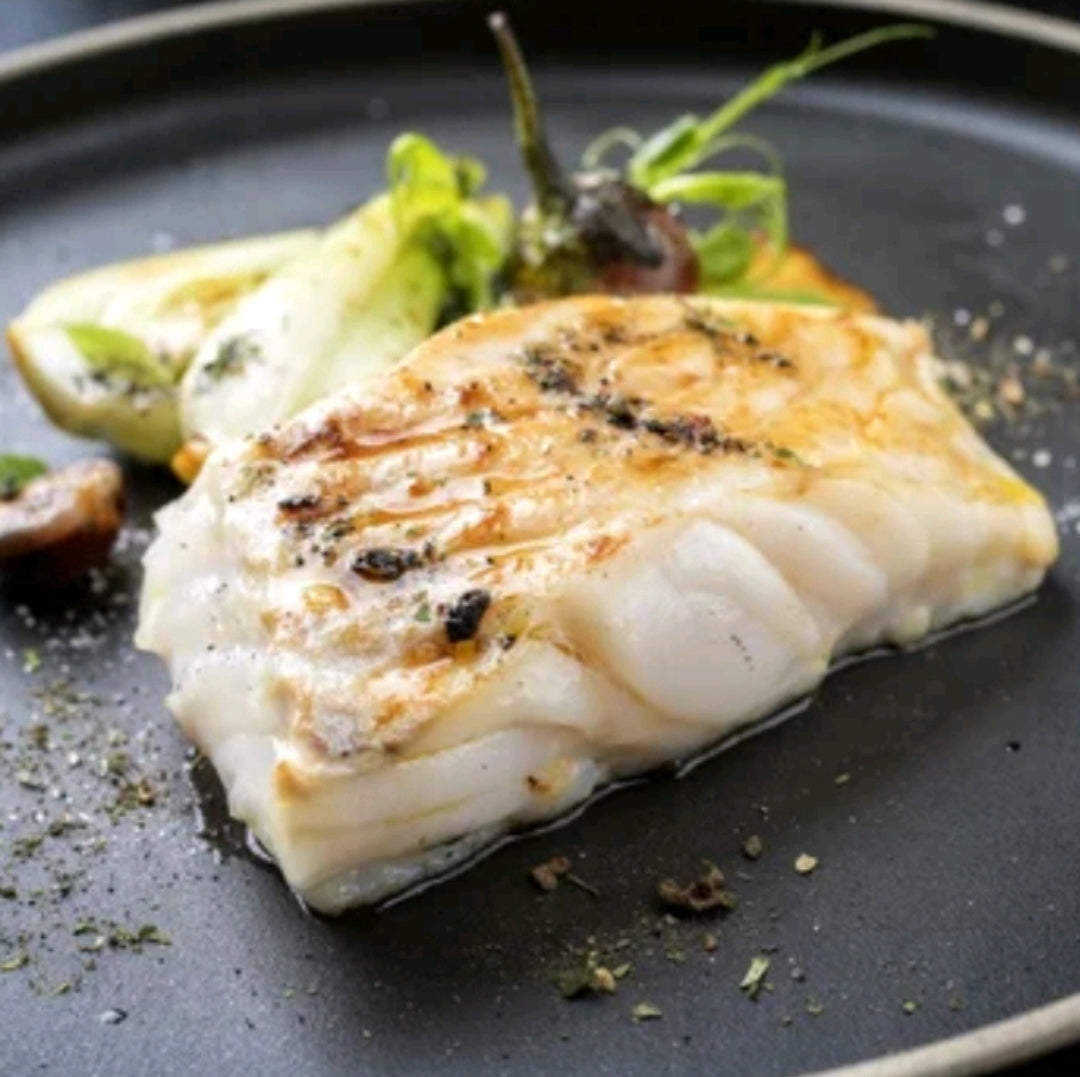 Deep Ocean Wild Caught French Atlantic Cod Fish Portion